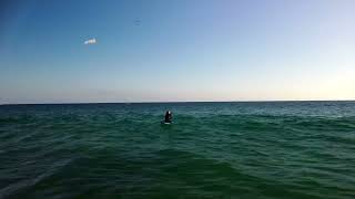 Surfing in Newport Beach California